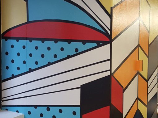 Sydney Cityscape and logo wall Office Murals