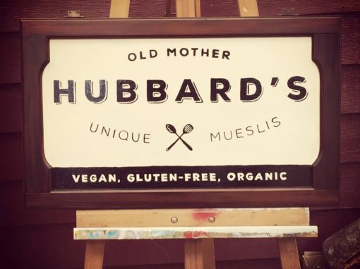 Hubbard’s Hand Painted Sign